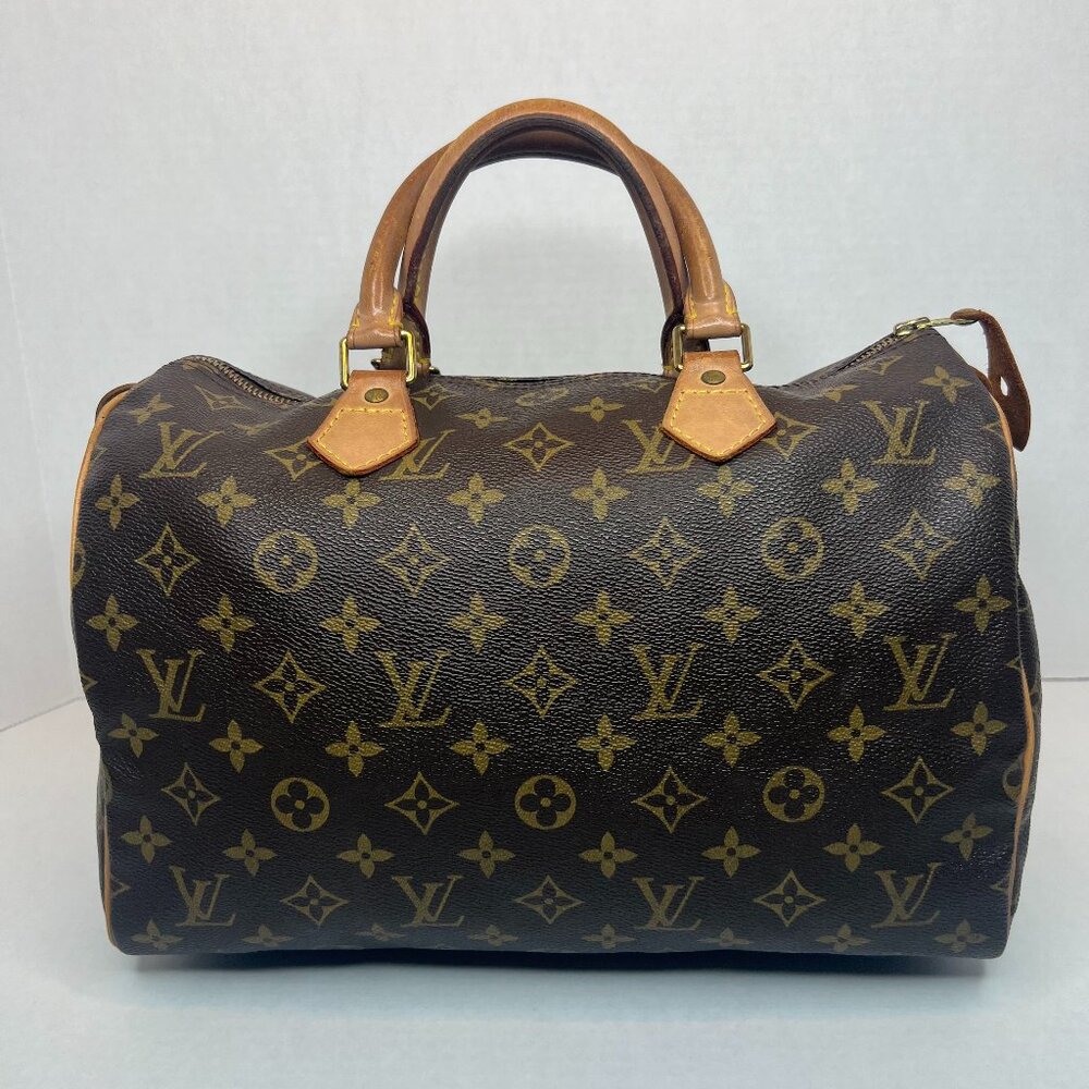 (at Bag Cleaning Service) - Vintage Louis Vuitton Speedy 30 w/ dustbag
